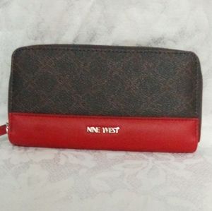 Nine West Zip Around Wallet